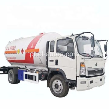 HOWO 15000 LITERS LPG Bobtail Truck